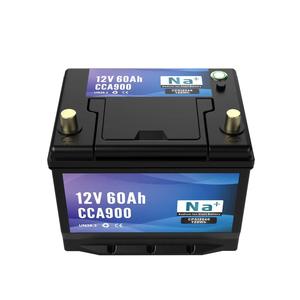 Batería de Litio YUNFAN 12V 60Ah 900CCA con Función Start-Stop, 900A de Pulsos para Arranque de Motores de Camiones/SUV de Uso Pesado - Product Image 1