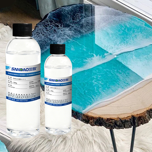 Resina Epoxi Autonivelante Transparente para Manualidades, Joyería, Fundición y Recubrimiento de Muebles de Madera, Alto Brillo, Antiempañamiento - Product Image 1