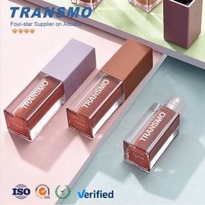 Tube de brillant à lèvres écologique transparent personnalisé de 4 ml avec applicateur - Product Image 1