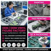 Fabricación Personalizada de Juguetes de Vinilo Sofubi Impresos en 3D, Colección de Juguetes de Vinilo Personalizados, Figura de Acción de PVC