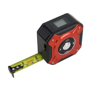 Meskernel 40m Wholesale Laser Distance Meter Tape Measure Laser 2 in 1 Digital Laser Measuring Tape