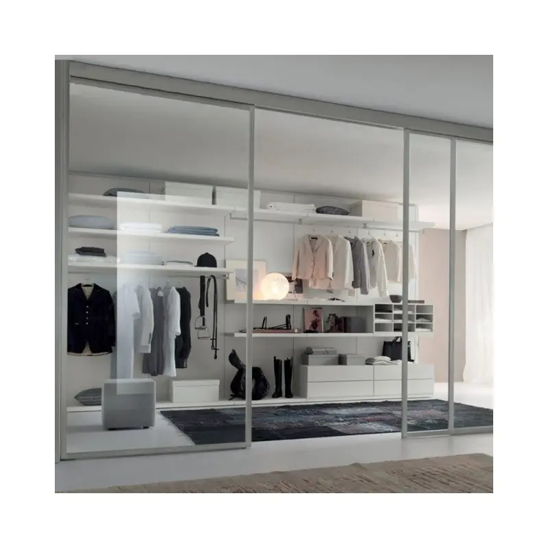 2021 الحديثة Amoires مخصص خشبية بيضاء الكلاسيكية بسيطة أحدث غرفة المعيشة مجلس الوزراء خزانة غرفة النوم تصاميم