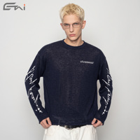 T-shirt uni à manches longues pour homme, coupe oversize et carrée, haute qualité, personnalisable avec logo, style vintage