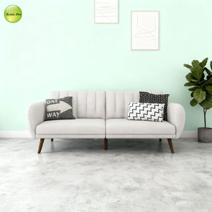 Canapé <span class=keywords><strong>2</strong></span> places minimaliste pour petit espace, mobilier de salon, canapé-<span class=keywords><strong>lit</strong></span> <span class=keywords><strong>pliant</strong></span> en tissu, pieds en bois, causeuse convertible 1888 - Product Image 2