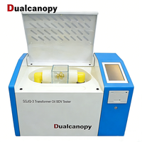 Analizador de Voltaje de Resistencia al Aceite Dieléctrico de Doble Capa SGJQ-3, Probador Portátil de BDV para Aceite de Transformador