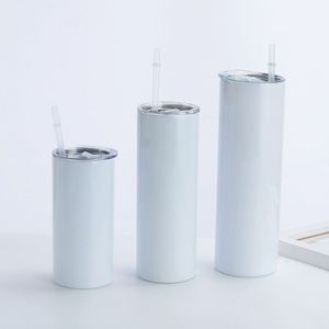Eco-Friendly 20oz Stainless Steel Vacuum Insulated <b>Tumbler</b> <b>Cup</b> <b>with</b> <b>Straw</b>, Sublimation Ready, Back to School Wholesaleesign - Product Image 2