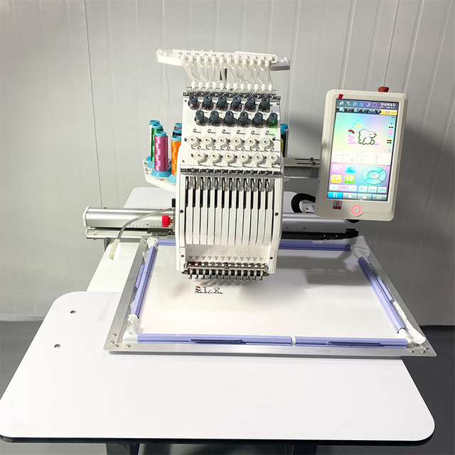 DIY Household Computerized Embroidery Machine Easy Parameter Setting for Personal Handicraft Embroidery Making