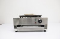 Crêpière électrique commerciale en acier inoxydable 220V/110V, machine à crêpes, prix compétitif, fabricant de crêpes et de gaufres