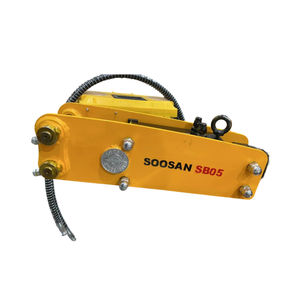 Martillo Hidráulico SOOSAN SB05 Tipo Superior, Accesorio de Demolición Hidráulica para Mini Cargadora o Excavadora de 0.5-1 Tonelada - Product Image 1