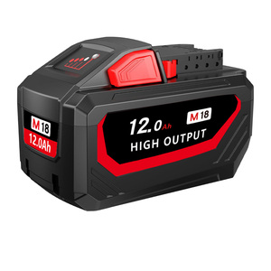 Batterie lithium-ion rechargeable VICTPOWER 18V 12Ah noire pour outils électriques - Product Image 2