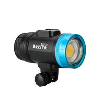 Lampe de poche de plongée professionnelle WF099 torche solaire 7000S lumière vidéo sous-marine lampe de poche LED torche de plongée pour la plongée sous-marine