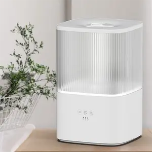 RUNAL H868 4L Humidificador Etl Eléctrico Umificador Easy Clean Cool Mist Maker Humidificador de Aire Ultrasónico Inteligente para Habitación Dormitorio