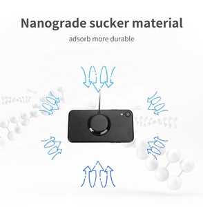 Portátil rápido de carga inalámbrica Anti-Slip cargador 10W cargador rápido de la succión de la Copa cargador inalámbrico - Product Image 4