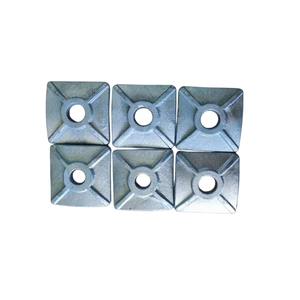 Service de fonderie de métaux fonte grise moulage au sable fonte pièces de moulage au sable pôle ligne matériel rondelle carrée - Product Image 6