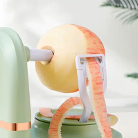 Outils de cuisine rotatifs manuels, éplucheur de pommes de terre et de pommes, éplucheur d'orange multifonction en acier inoxydable