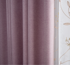 Rideau Occultant d'Hôtel en Tissu Uni - Product Image 3