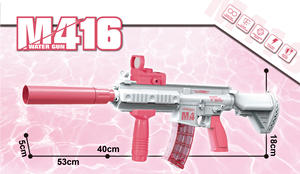 प्लास्टिक इलेक्ट्रिक M416 k47 स्वचालित खिलौना बंदूक इलेक्ट्रिक हाई स्पीड पानी की बंदूक गर्मी वयस्क और बच्चों के लिए - Product Image 6