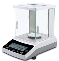 Balance analytique électronique de la série FA, 0,01 mg, avec calibration interne, balance de laboratoire, capacité de 120 g