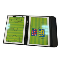 Tableau Tactique de Football Magnétique Pliable Personnalisable en PU Léger et Écologique pour Entraînement Portable