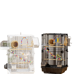 Xuanfeng Villa büyük Metal kuş göz kafesi şakayık kaplan cilt düğme kapatma ev uzay görünümü katı papağan kuş depolama - Product Image 5