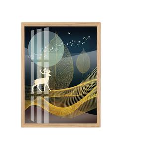 Cadre photo en chêne massif naturel, cadre photo en bois classique, décoration murale, décoration intérieure, 21x30 30x40 40x50 50x70 cm - Product Image 4