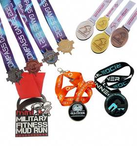 Medaglie sportive personalizzate in metallo multi funzionale personalizzate <span class=keywords><strong>2026</strong></span> Souvenir in bronzo oro argento inciso su misura - Product Image 3