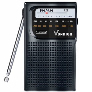 Radio Portátil AM/FM de 2 Bandas de Buena Calidad de Shenzhen, Antena Telescópica, Altavoz Integrado de 57 mm y <span class=keywords><strong>8</strong></span> Ohmios, Radio por Internet, Funciona con Pilas AA - Product Image 1
