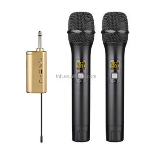 TNH UM-E2 UHF microfono Wireless uno a due ad alta fedeltà qualità del suono microfono FM conferenza domestica all'aperto dal vivo canto - Product Image 5