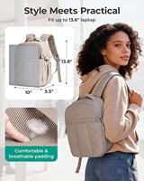 Sac à dos pour appareil photo en gros, sac de randonnée portable pour femme, sac de voyage imperméable rembourré pour appareil photo numérique, logo personnalisé