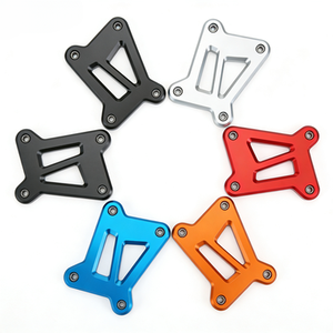 Support de plaque d'immatriculation de moto en aluminium usiné CNC de haute précision pour modifications après-vente - Product Image 6