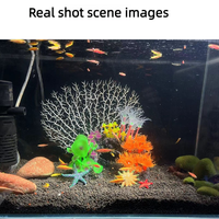 Nouveau modèle de corail en silicone réaliste pour aquarium, scène artificielle de récif, décoration marine pour aquarium