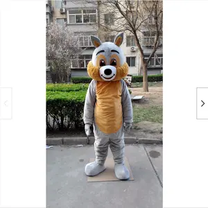 Funtoys Smile Squirrel Mascot Costume for Animal Cartoon Cosplay for Party Game Halloween Christmas Party Game for Adult