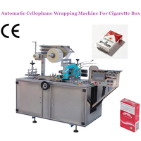 Machine d'emballage automatique de boîtes de cigarettes King en cellophane