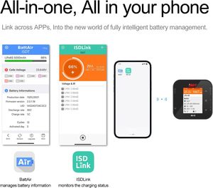 Isdt air8 Thông Minh Kỹ thuật số 500W DC 20A Battery Charger 1-8S <span class=keywords><strong>LCD</strong></span> hiển thị cân bằng discharger cho Li-Po LiPo pin - Product Image 3