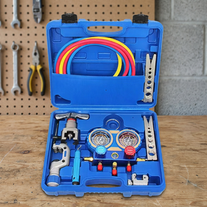 CT-8A Industrial Grade Manifold Gauge <b>Flaring</b> <b>Tool</b> Kit Refrigeration Air Conditioning OEM/ODM Available 1 Year Warranty INDER - Product Image 3