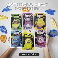 Kit de slime coloré pour enfants - Ensemble de jouets amusants avec pâte à modeler et slime