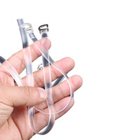 Sangle de chaussure élastique transparente détachable en TPU pour talons hauts anti-déchirure pour accessoires Modèle 34030273