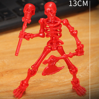 Ensemble de figurines d'action T13, figurine d'action squelette, mannequin 13 Titan 13, mini squelettes, figurines d'action pour garçons, jouets imprimés en 3D