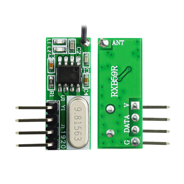 Remote Control Switch Wireless Transmitter TF Module 433MHz 315MHz Low Power Superheterodyne Wireless Receiver Module Rf Module
