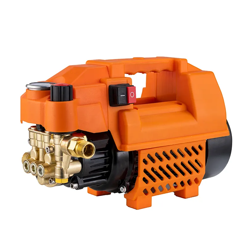 Motor de cobre 150-250Bar Limpiador de presión eléctrico multifunción Equipo de lavado de autos pequeño Lavadora de chorro de alta presión portátil