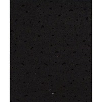 Plaques de plafond suspendu en fibre minérale ignifuge acoustique de couleur noir mat moderne PuloMax pour cinéma, restaurant, hall, théâtre