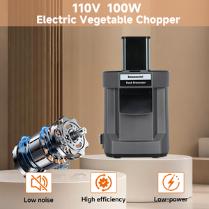 Procesador de Alimentos Eléctrico Comercial y Doméstico de Acero Inoxidable de 2000W, Cortador de Verduras, Picador, Mezclador, de Alta Eficiencia, Libre de BPA - Product Image 5