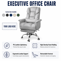 Chaise de bureau en similicuir robuste ALINUNU, directement de l'usine, chaise de direction ergonomique pivotante pour bureau