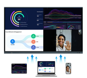 86 ''Smart Whiteboard der Tacteasy C-Serie | 4K UHD | 40 Multi-Touch-Punkte | Hochleistungs-8-Core-Prozessor für Schul büros - Product Image 5