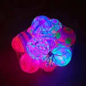 Beliebte heiß verkaufte aufblasbare Spielball Spielzeug bunte glänzende weiche PVC LED aufblasbare Strand bälle