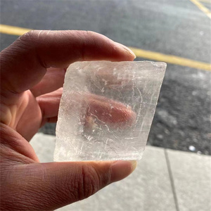 Cristaux semi-précieux en vrac minéraux de longeron islandais <span class=keywords><strong>pierre</strong></span> brute pierres naturelles de <span class=keywords><strong>calcite</strong></span> blanche brute à vendre - Product Image 2