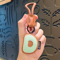 Snoep sleutelhanger Elegante leren hanger Strass hanger Fruithanger Elegante hanger Leren tasaccessoire Minimalistisch