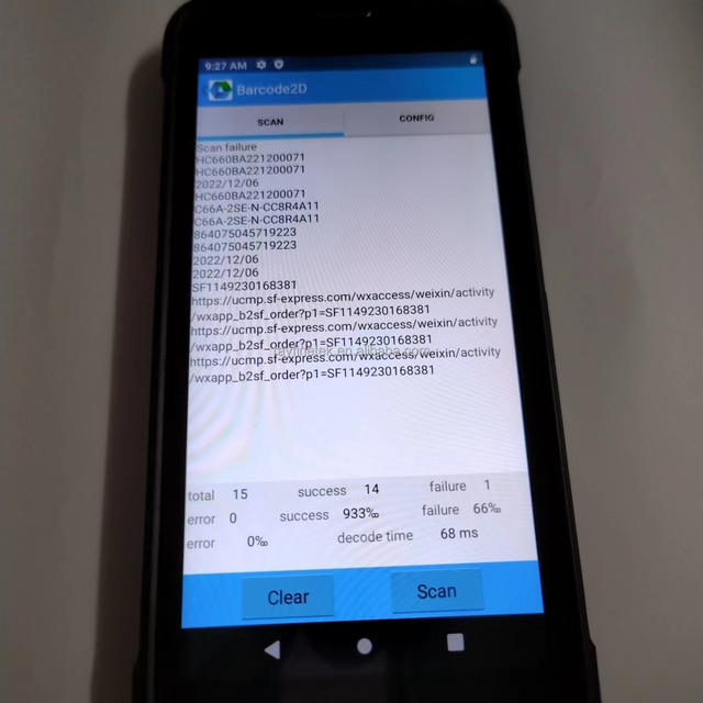 Chainway C66 Android 11 Pda Pdas Handheld Rugged Mobile Computer With 1D 2D Barcode Scanner RFID Module