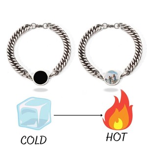 DAIHE Hotselling Populaire Creatieve Accessoire Warmte-geactiveerde Magische <span class=keywords><strong>Charm</strong></span> Armband 18K Goud/Zilver Plating Europees-Amerikaans - Product Image 2