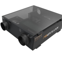 Système de ventilation à double flux MIA-15SXL 150m3/h pour les bâtiments résidentiels, les hôpitaux et les hôtels, avec des caractéristiques de flux bidirectionnel flexible pour les systèmes HVAC